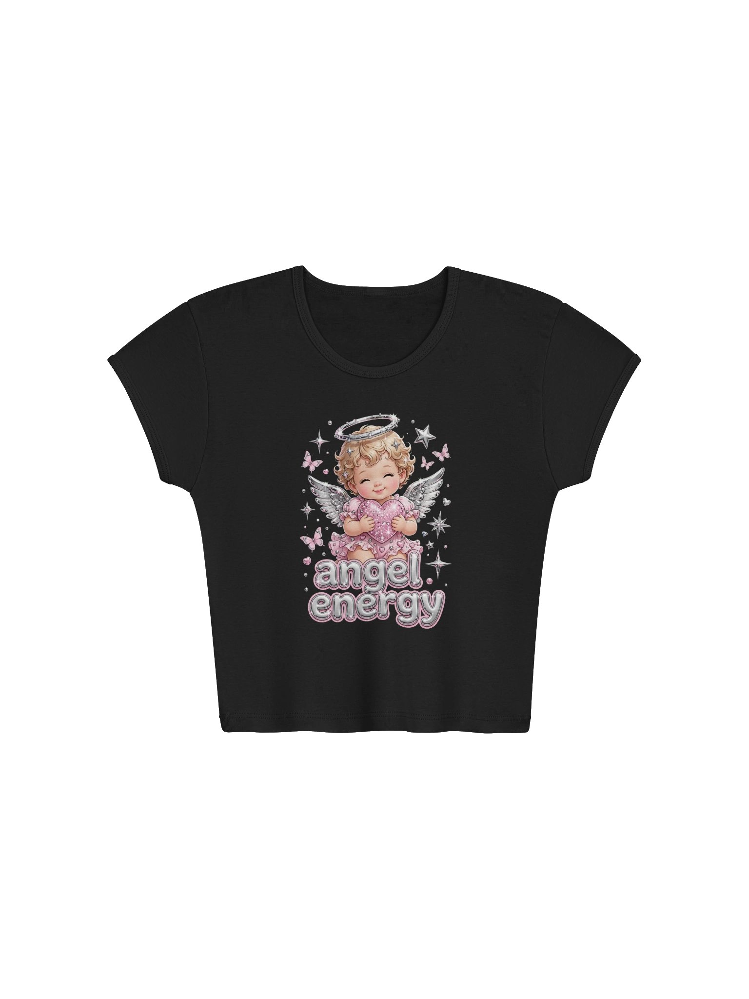 Angel Energy Baby Tee product image (3)