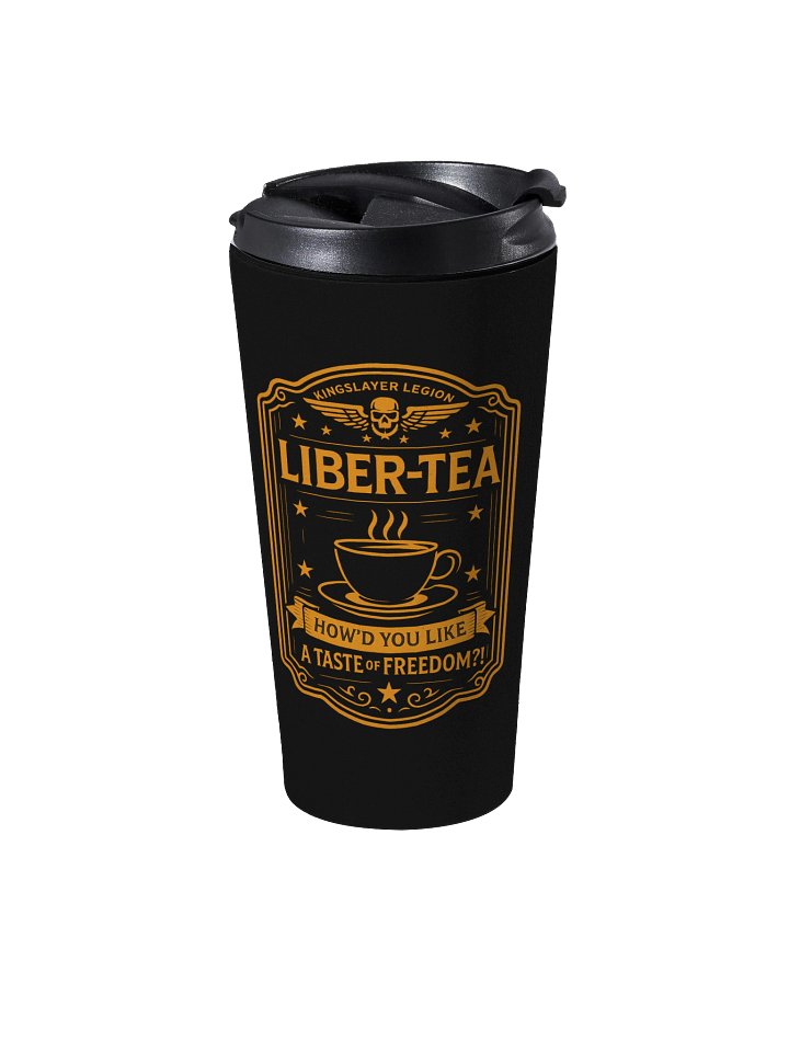 Black-Kingslayer Legion – Liber-Tea Travel Mug product image (1)
