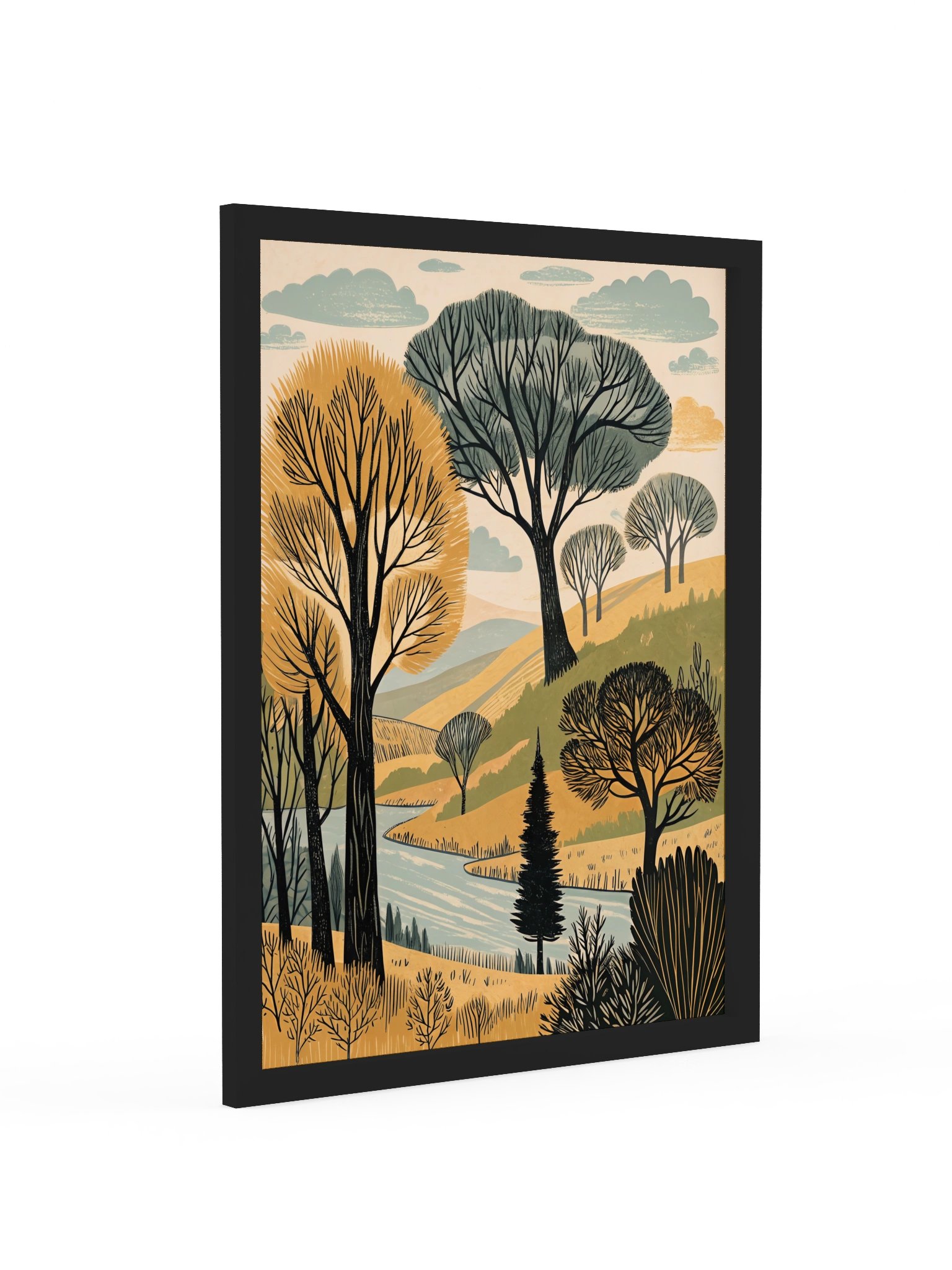 River Valley Framed Wall Art product image (2)