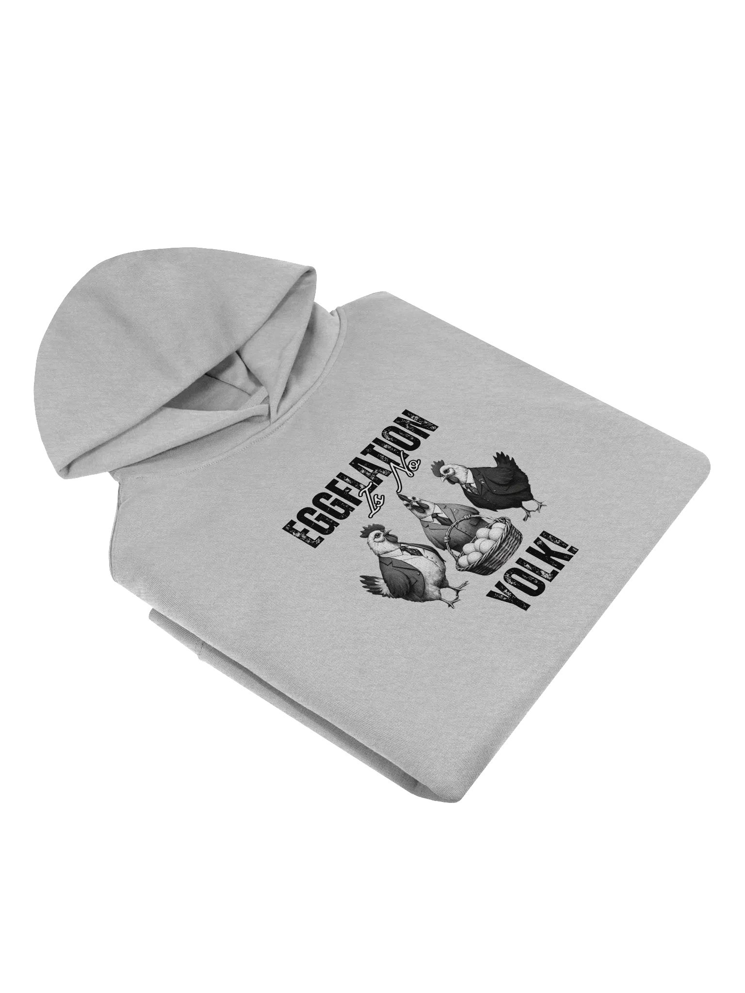 Eggflation is no Yolk! - Humorous Easter Hoodie product image (4)