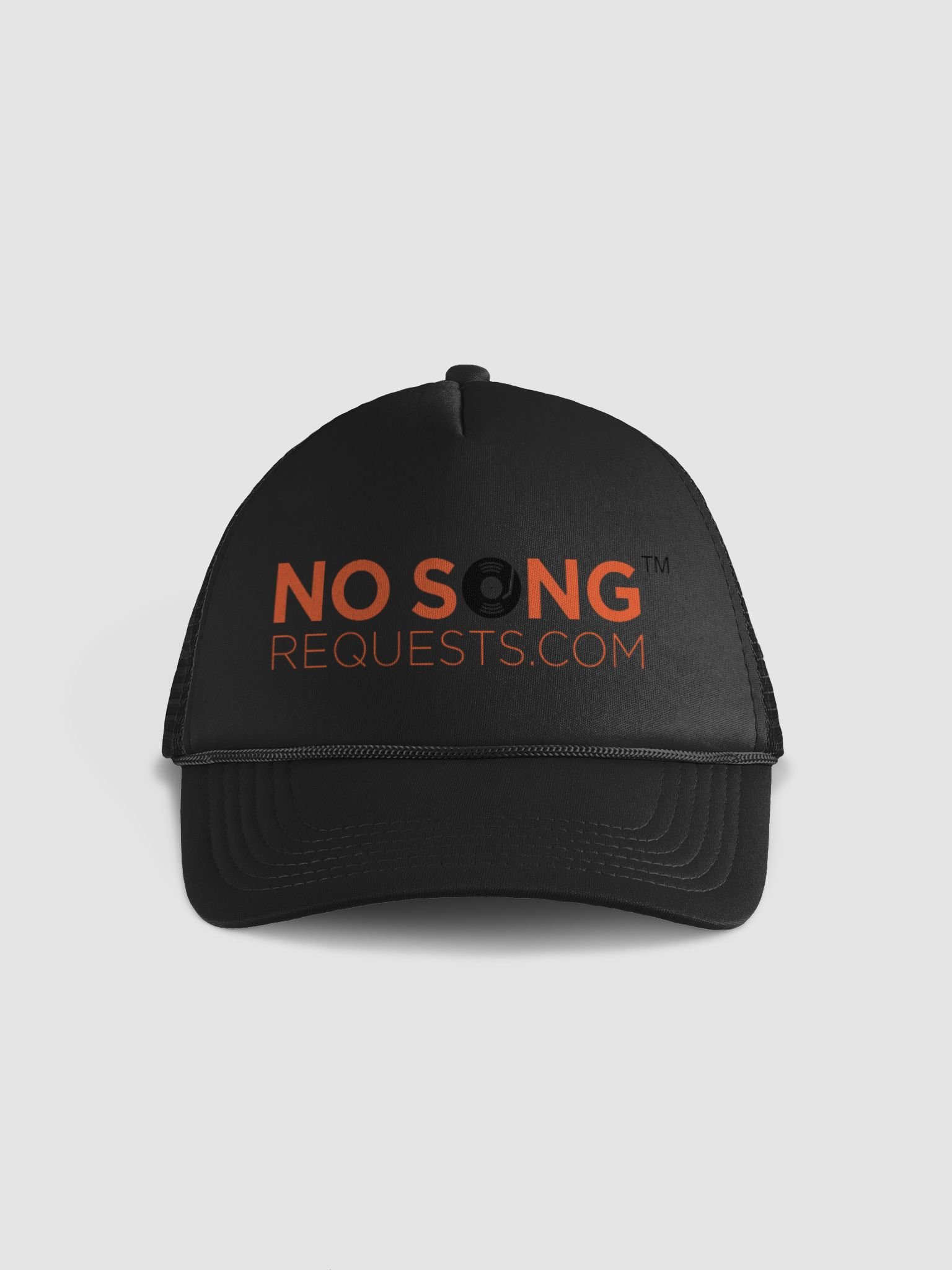 Basic Black Trucker Hat product image (1)