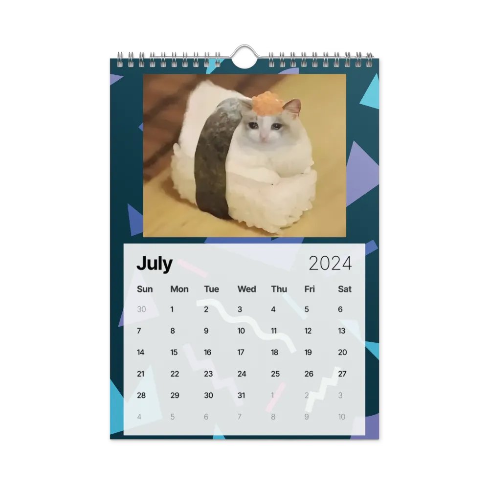 Wall Calendar (2024): Meme Cats product image (10)