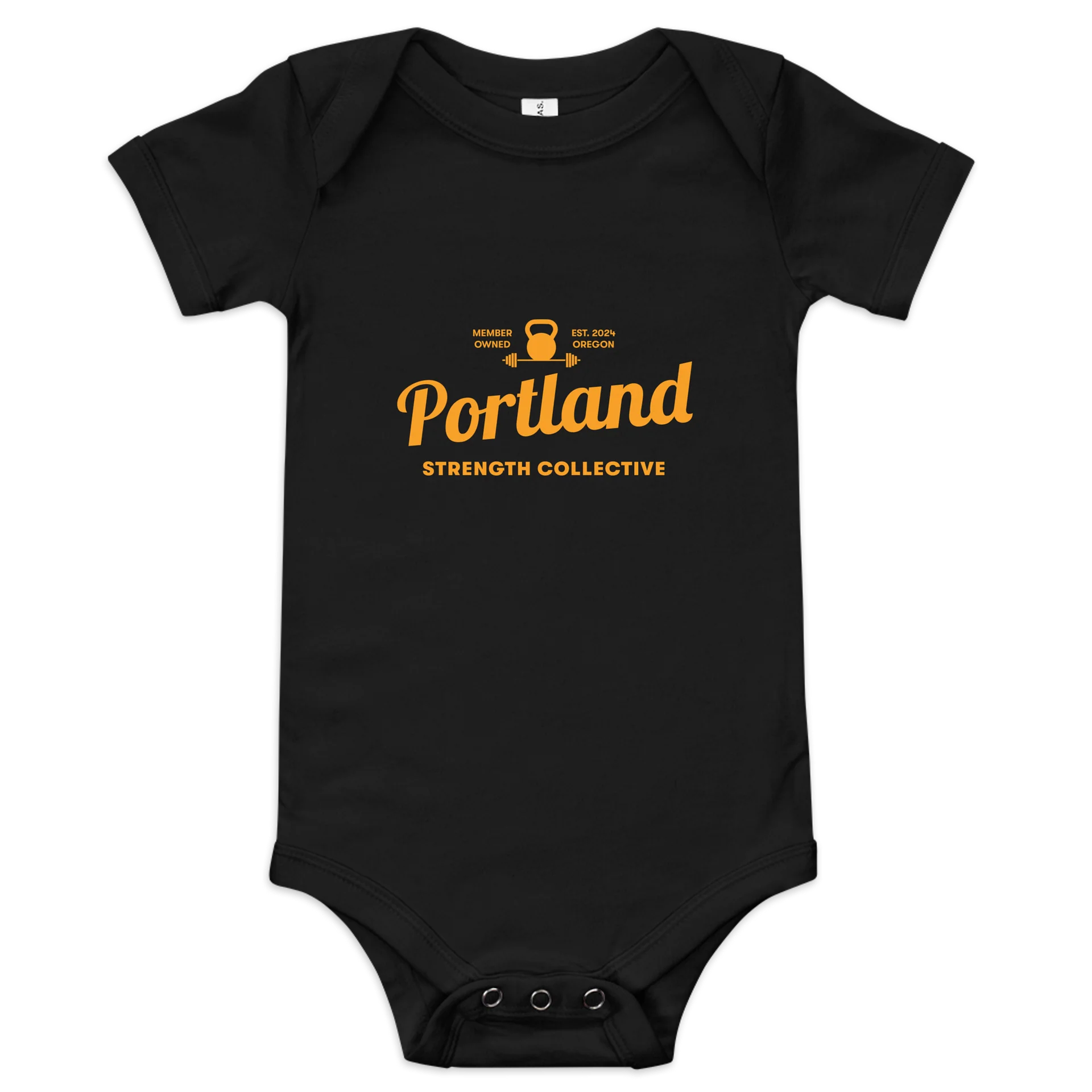 Infant PSC "Say Cheese" Onesie (Gold Logo) product image (1)