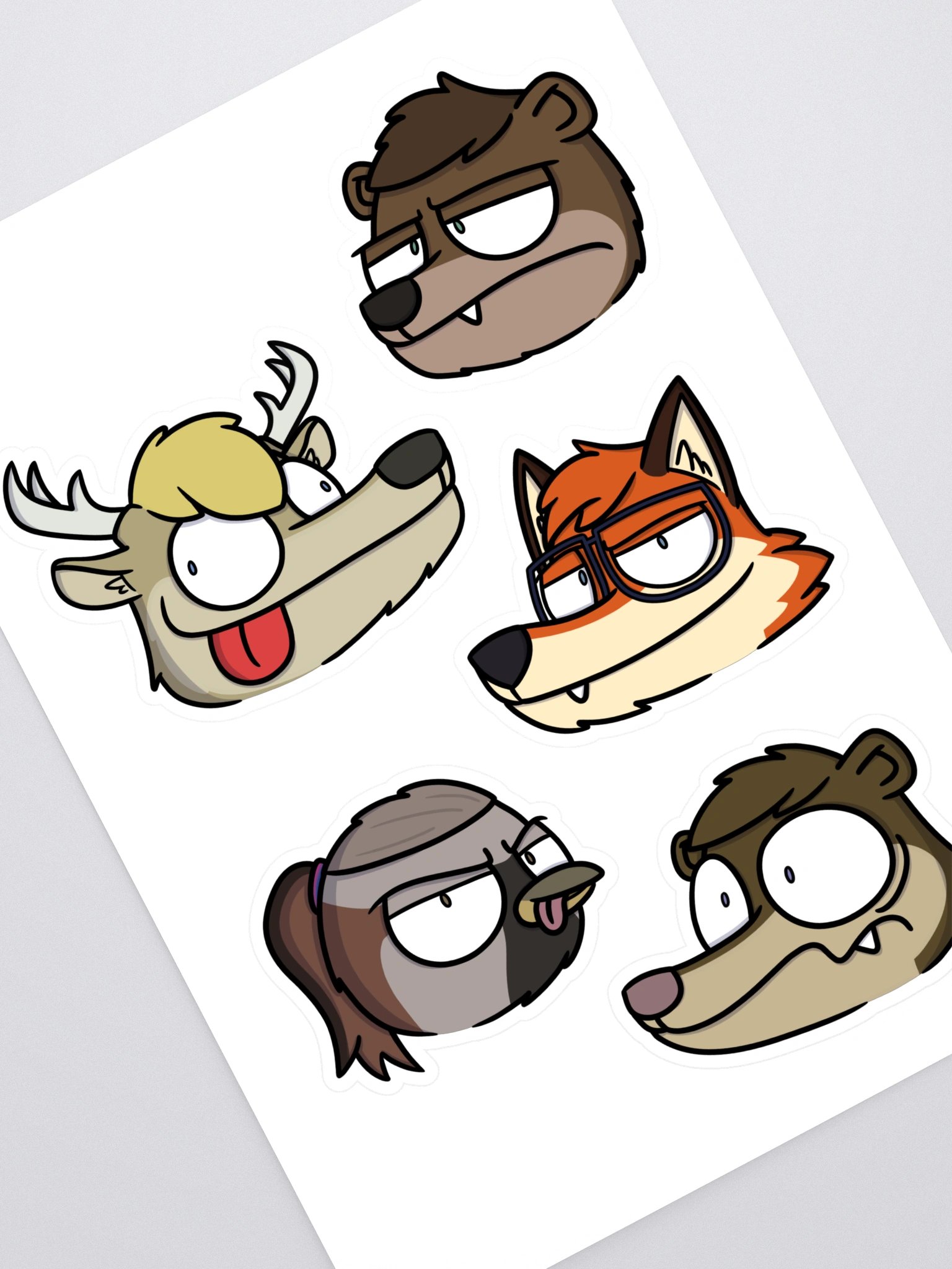 Five Guys Sticker Sheet #1 product image (1)