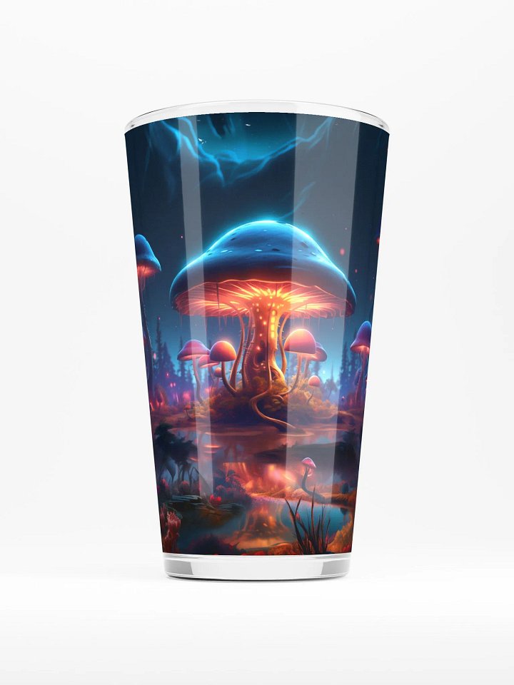 Enchanted Mushroom Forest Shaker Pint Glass product image (1)