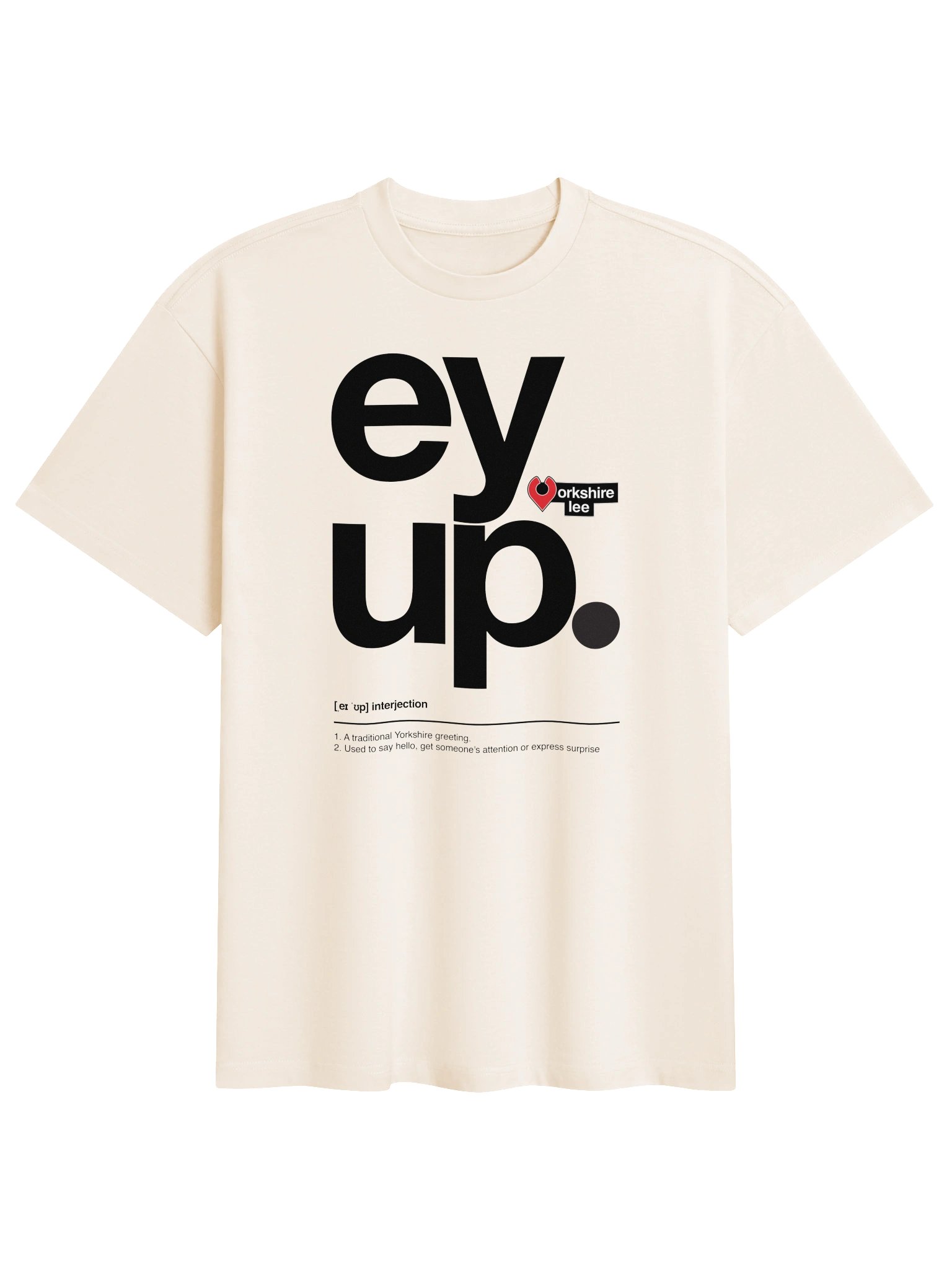 EY UP oversized heavyweight t-shirt (DTFx Print) product image (2)