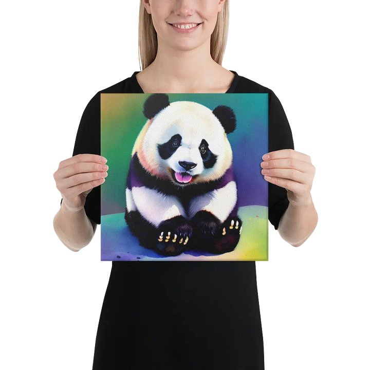 Cute Panda Digital Painting - v3 product image (2)