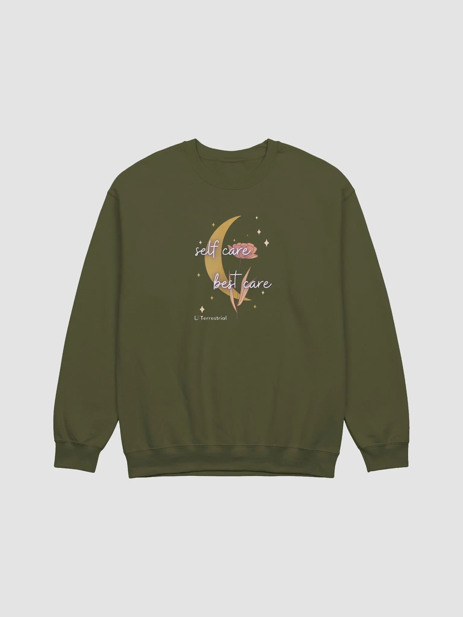 Self Care Best Care Moon Crewneck product image (3)