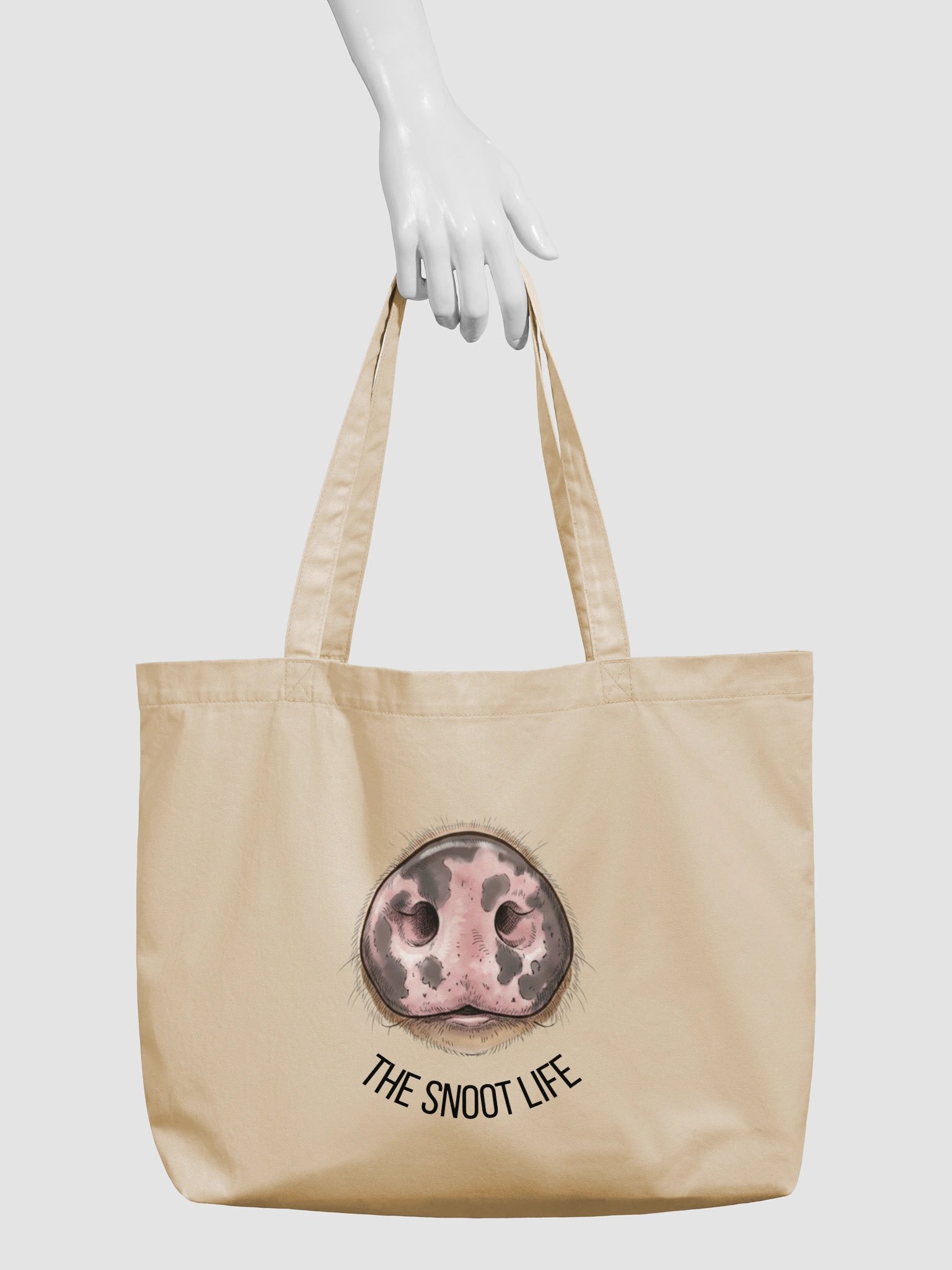 The Everyday SNOOT KuneKune Pig Snout Tote product image (3)