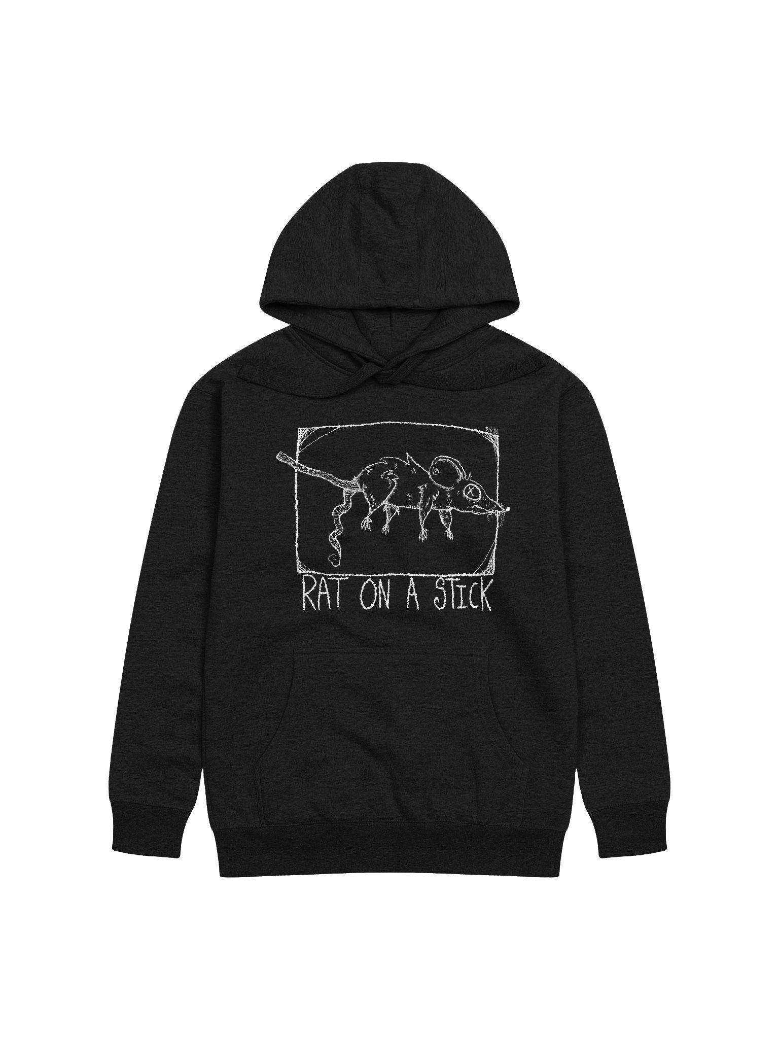 Retro Rat on a Stick Hoodie product image (1)