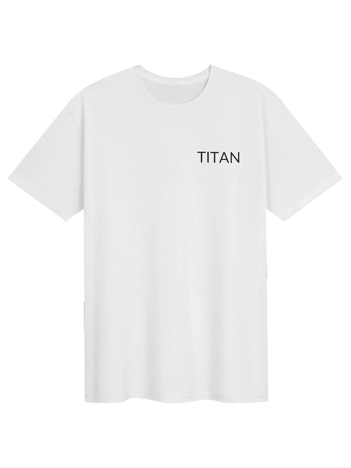 NEED MONEY FOR BIKES Titan clothing tee in white product image (1)