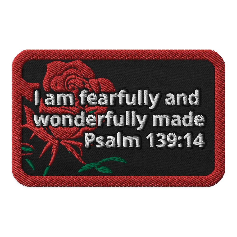Fearfully and Wonderfully Made Patch product image (1)