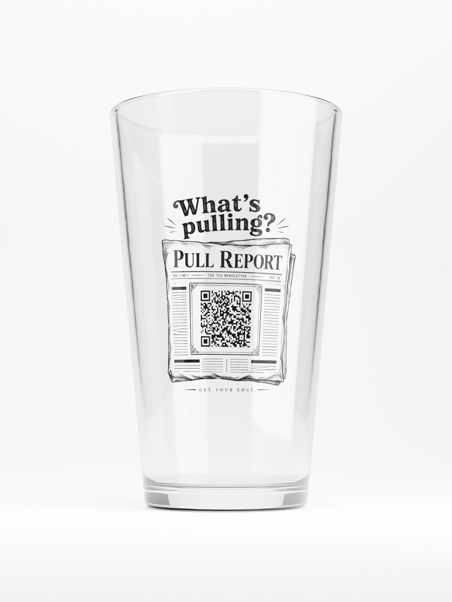 The Daily Pour Pint Glass product image (7)
