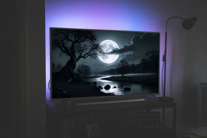 Moonlit Tranquility Desktop Wallpaper product image (1)