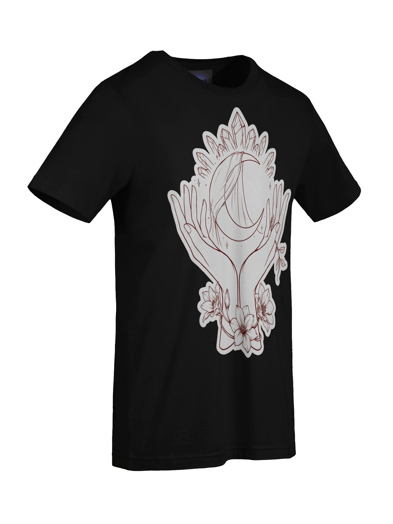 Moonlit Hands & Crystal Crescent Tee product image (70)