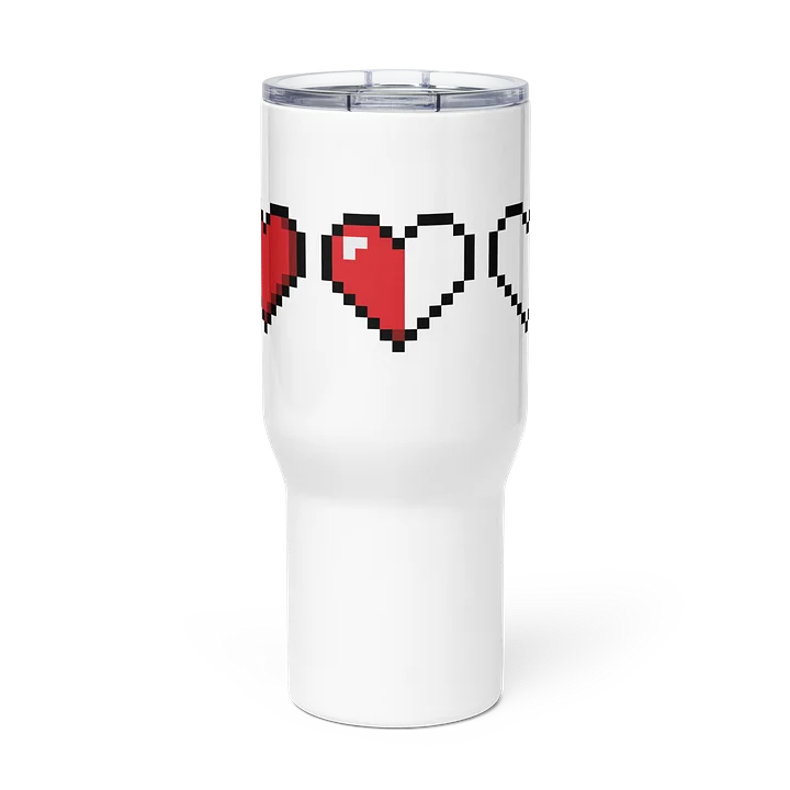Gamer Hearts Stainless Steel Travel Mug product image (2)