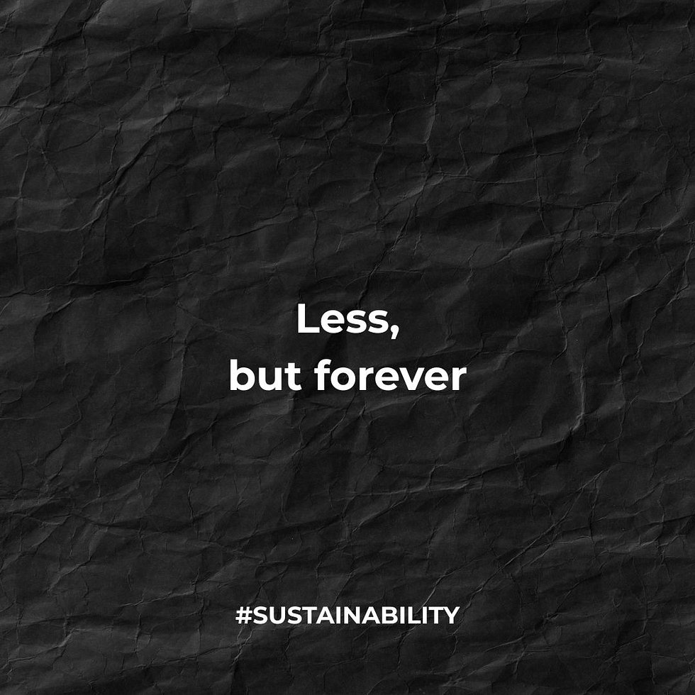 Sustainability