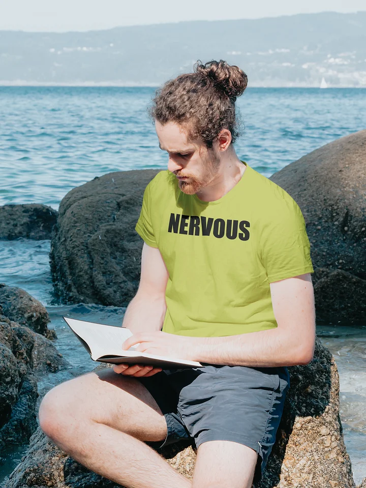 NERVOUS supersoft unisex t-shirt product image (1)
