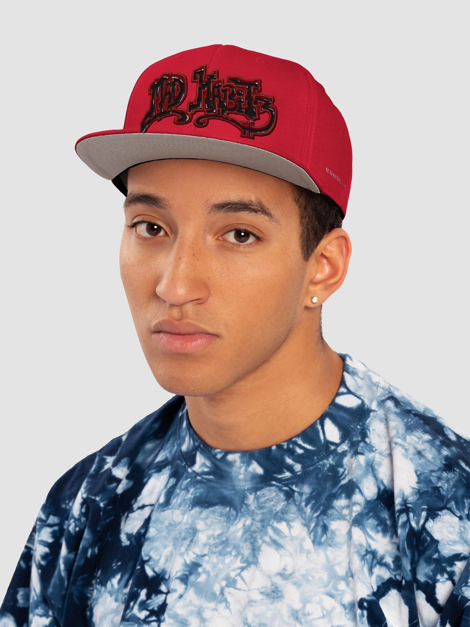 Red & Black Origins Snapback Cap product image (3)