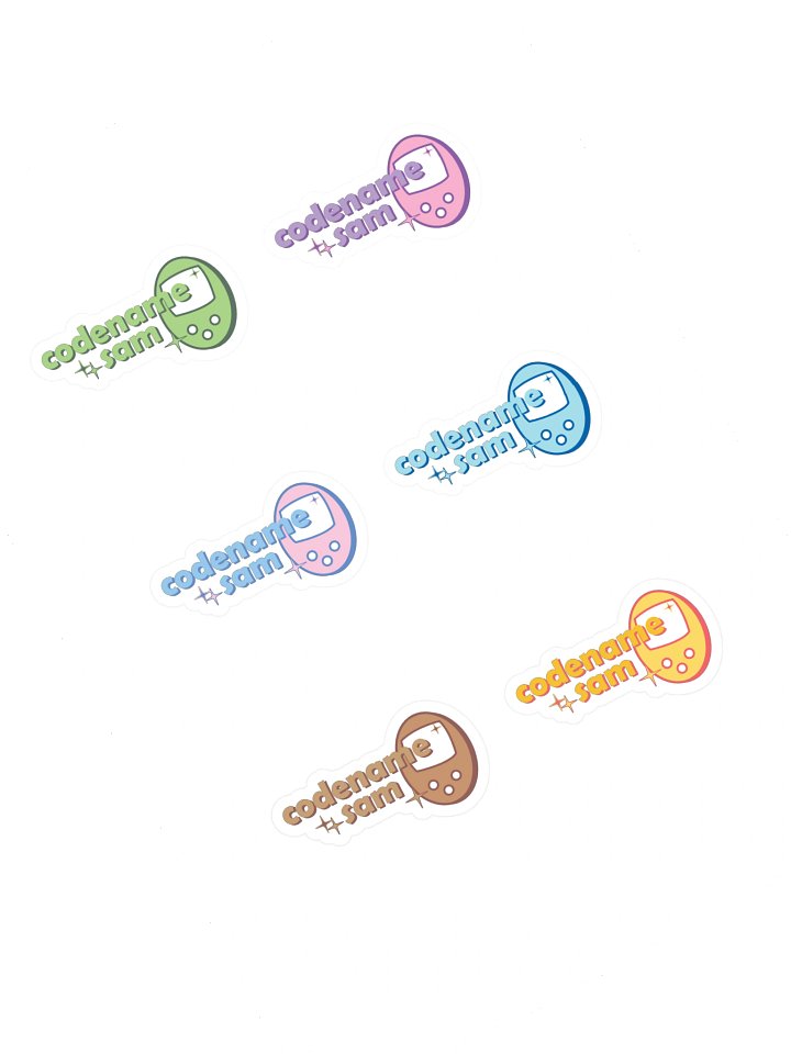 Codenamesam Logo stickers product image (1)