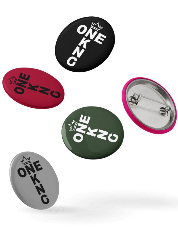 ONE KING Royal Cross Pin Buttons Set product image (1)