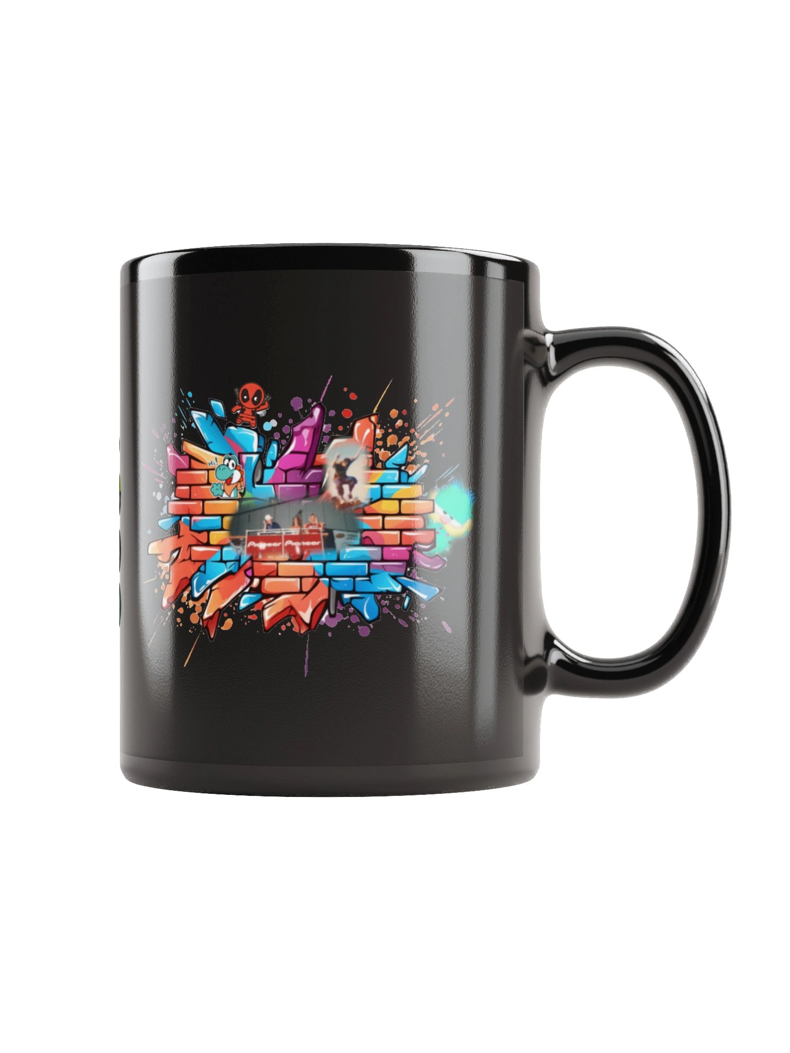 Mr. Digi Black Mug product image (2)