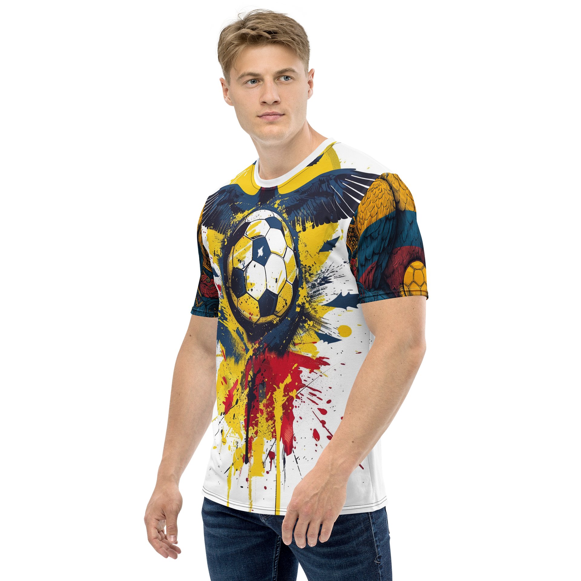 Colombia Fantasy Football Mens T shirt product image (8)