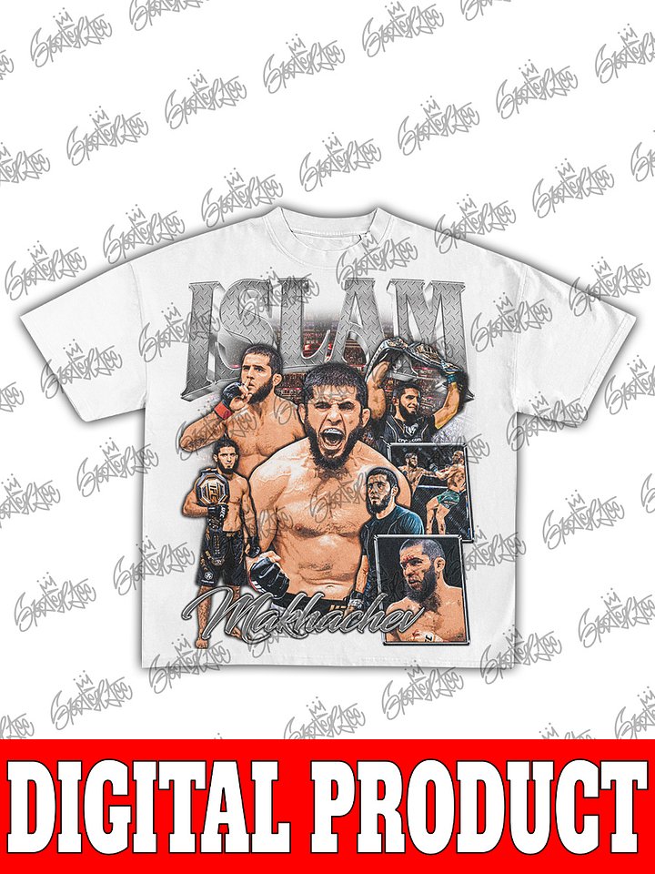 Islam Makhachev UFC Lightweight Champion Vintage MMA Bootleg Graphic product image (2)