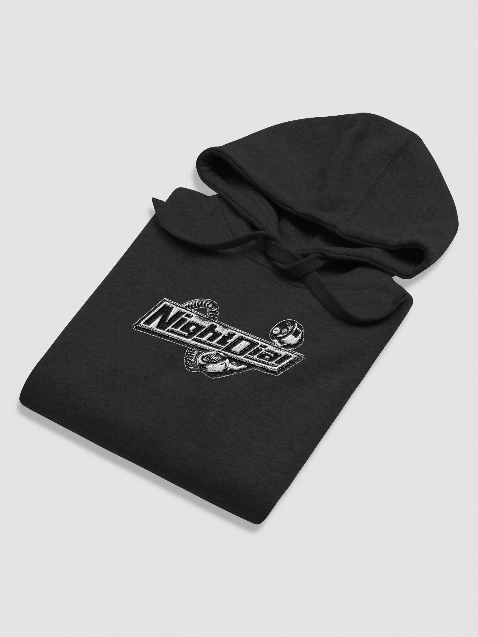 Embroidered NIGHT DIAL Rotary Hoodie product image (4)
