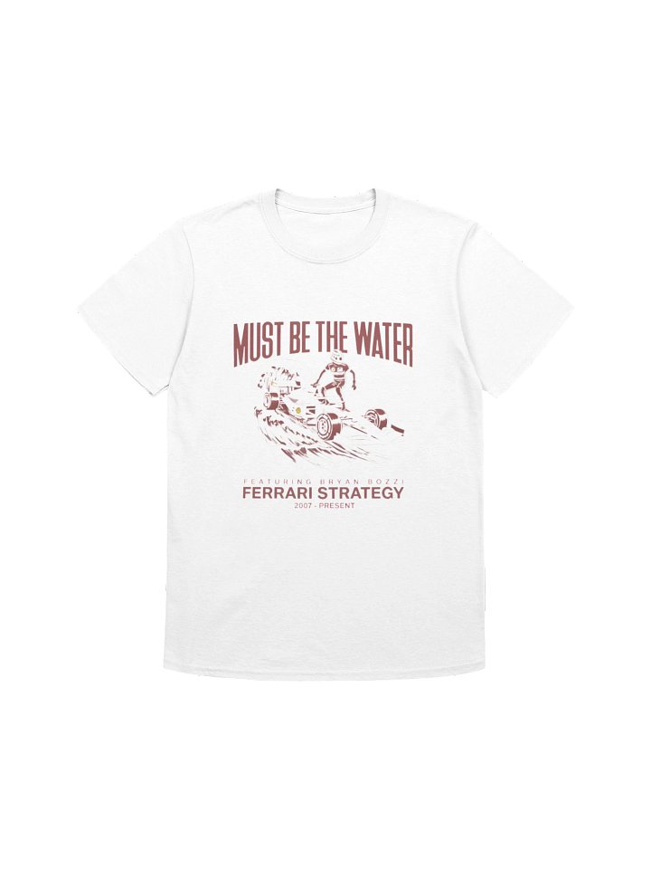 Must Be The Water Ferrari Strategy Shirt product image (1)