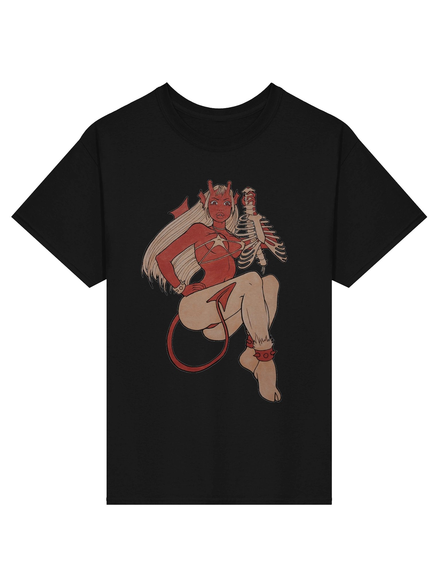 Skele-Devil unisex tee product image (3)