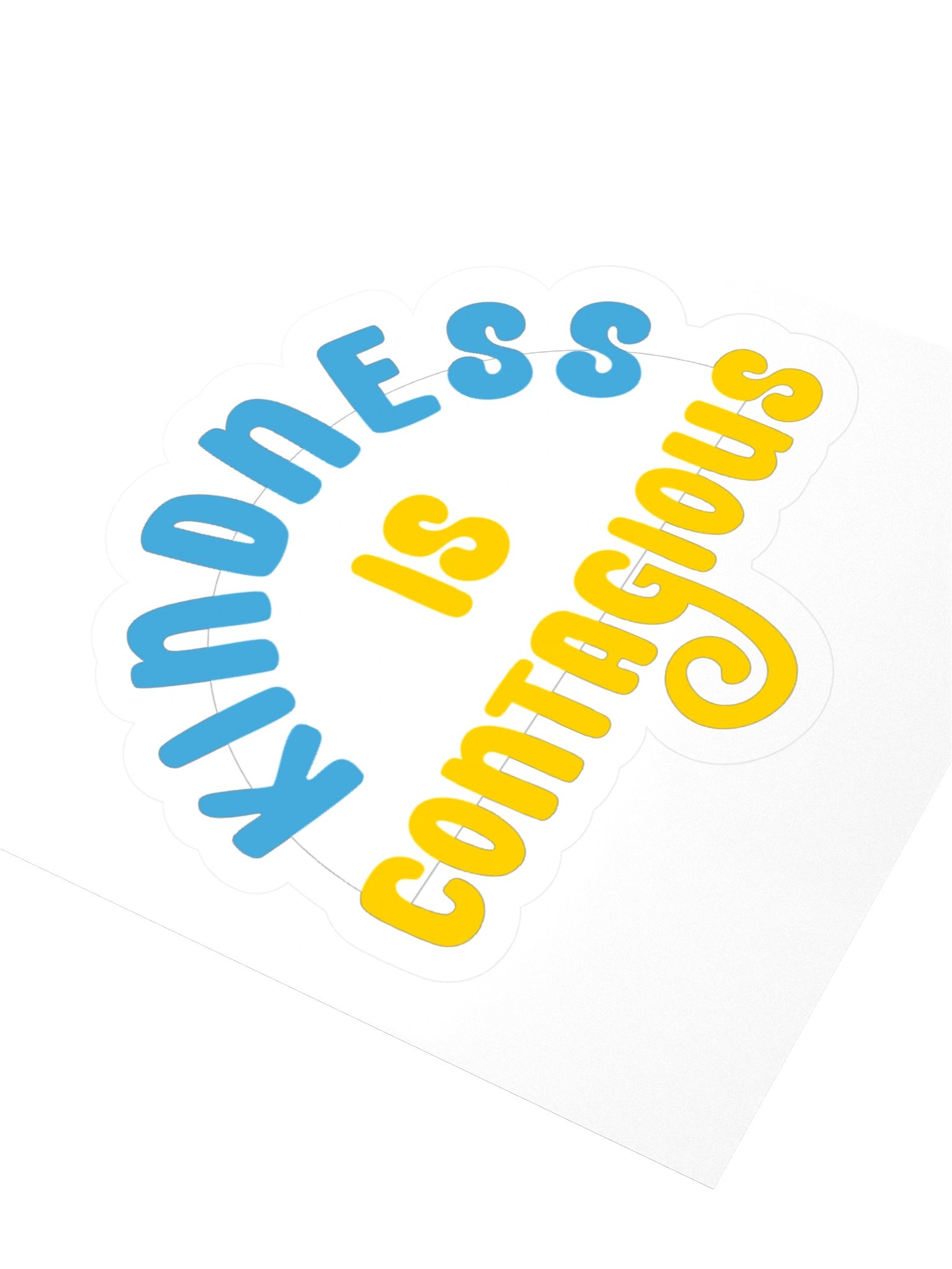 Kindness is contagious - Sticker product image (3)