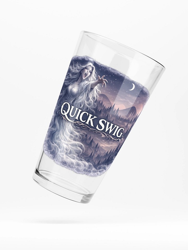 HUGGING MOLLY QUICK SWIG SHAKER PINT GLASS 16oz product image (1)