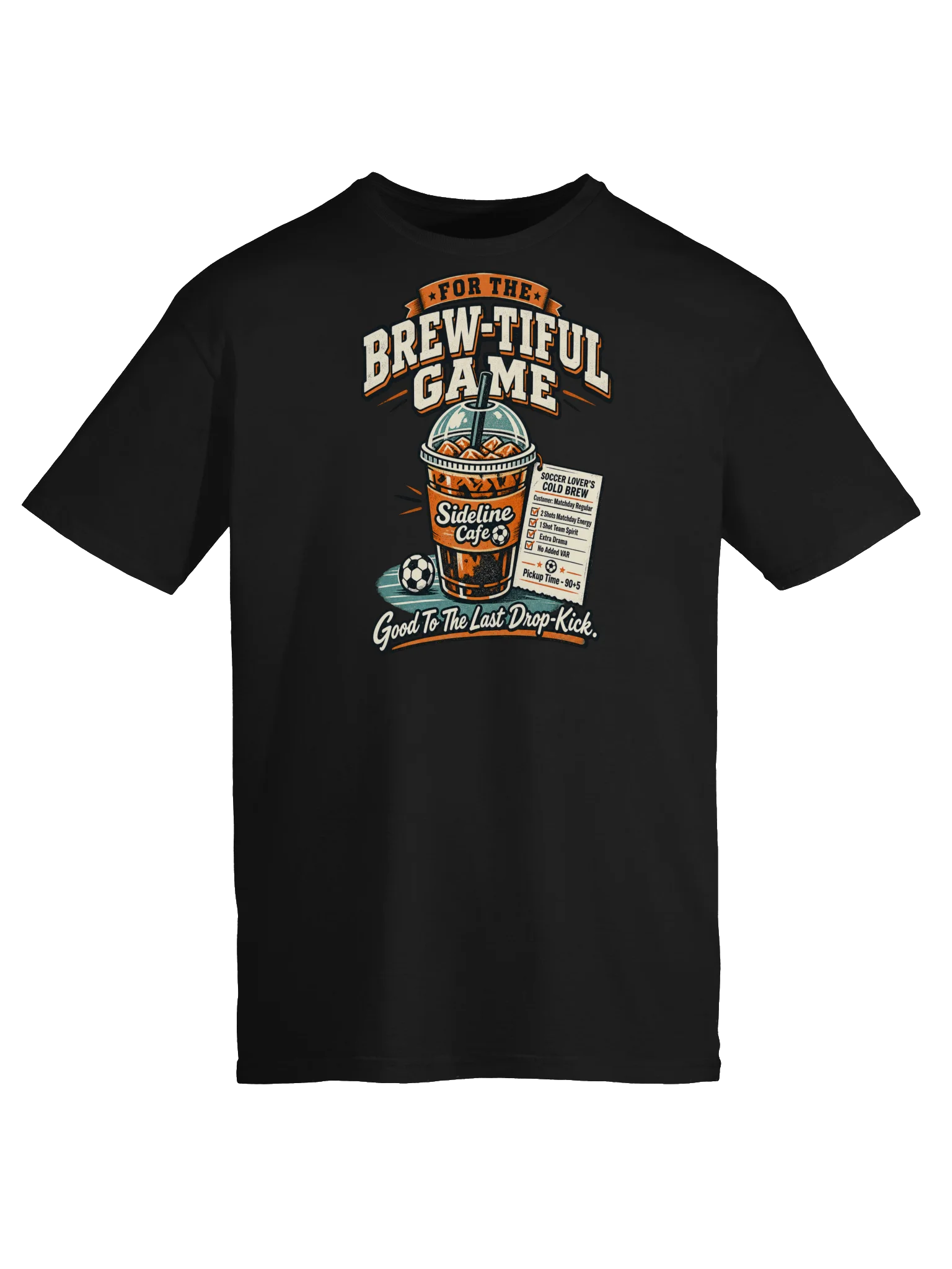 Sideline Cafe Soccer Cold Brew Tee product image (25)