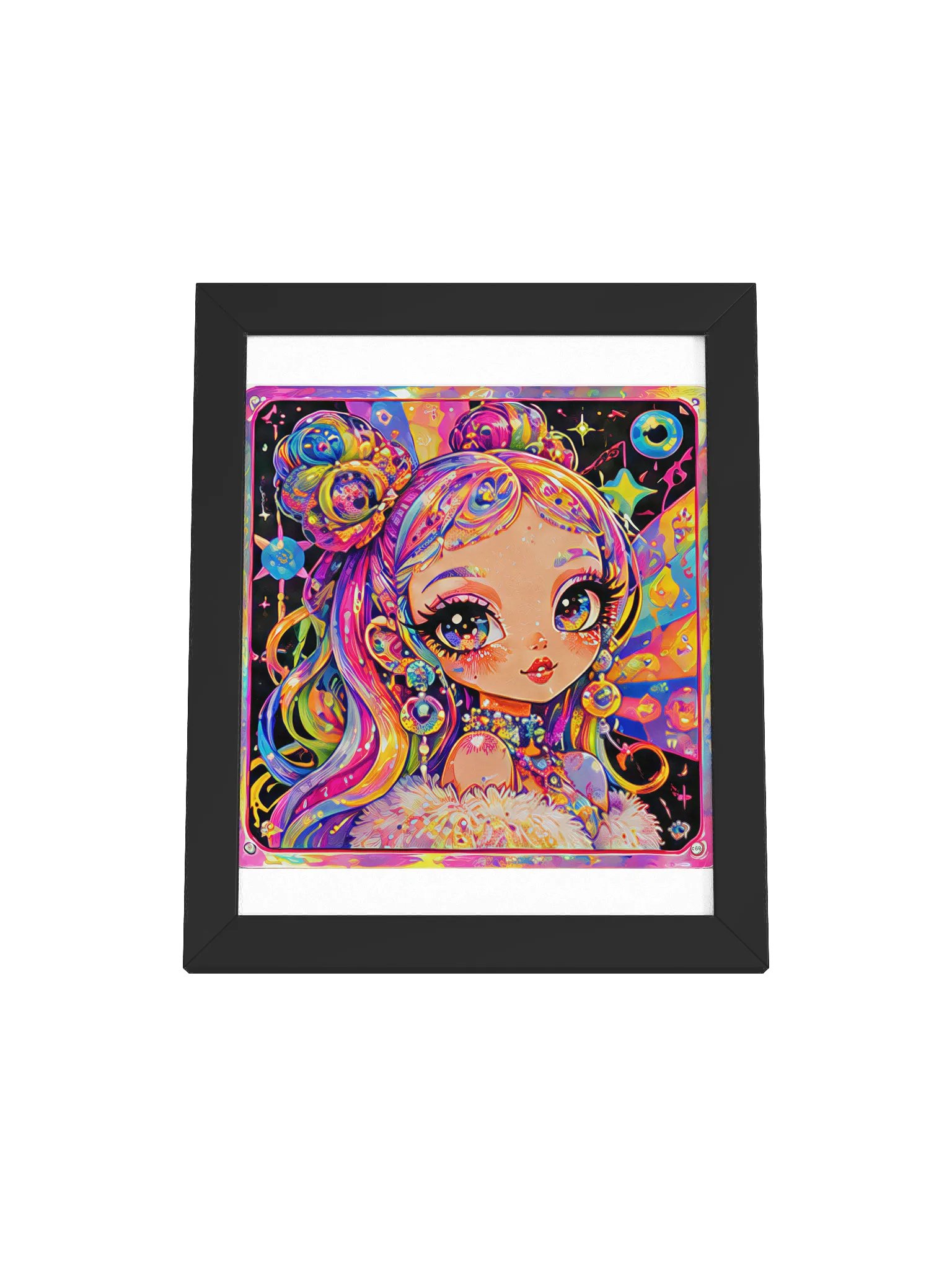Cosmic Doll Framed Poster product image (49)