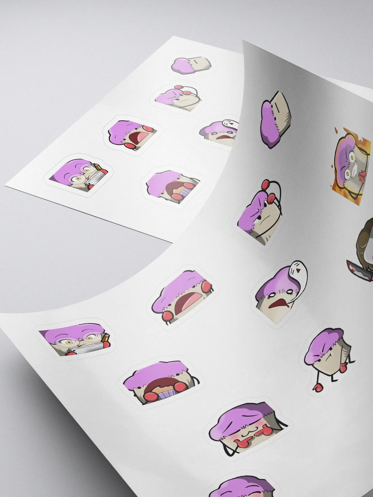Muffin Emote Sticker Sheet product image (4)