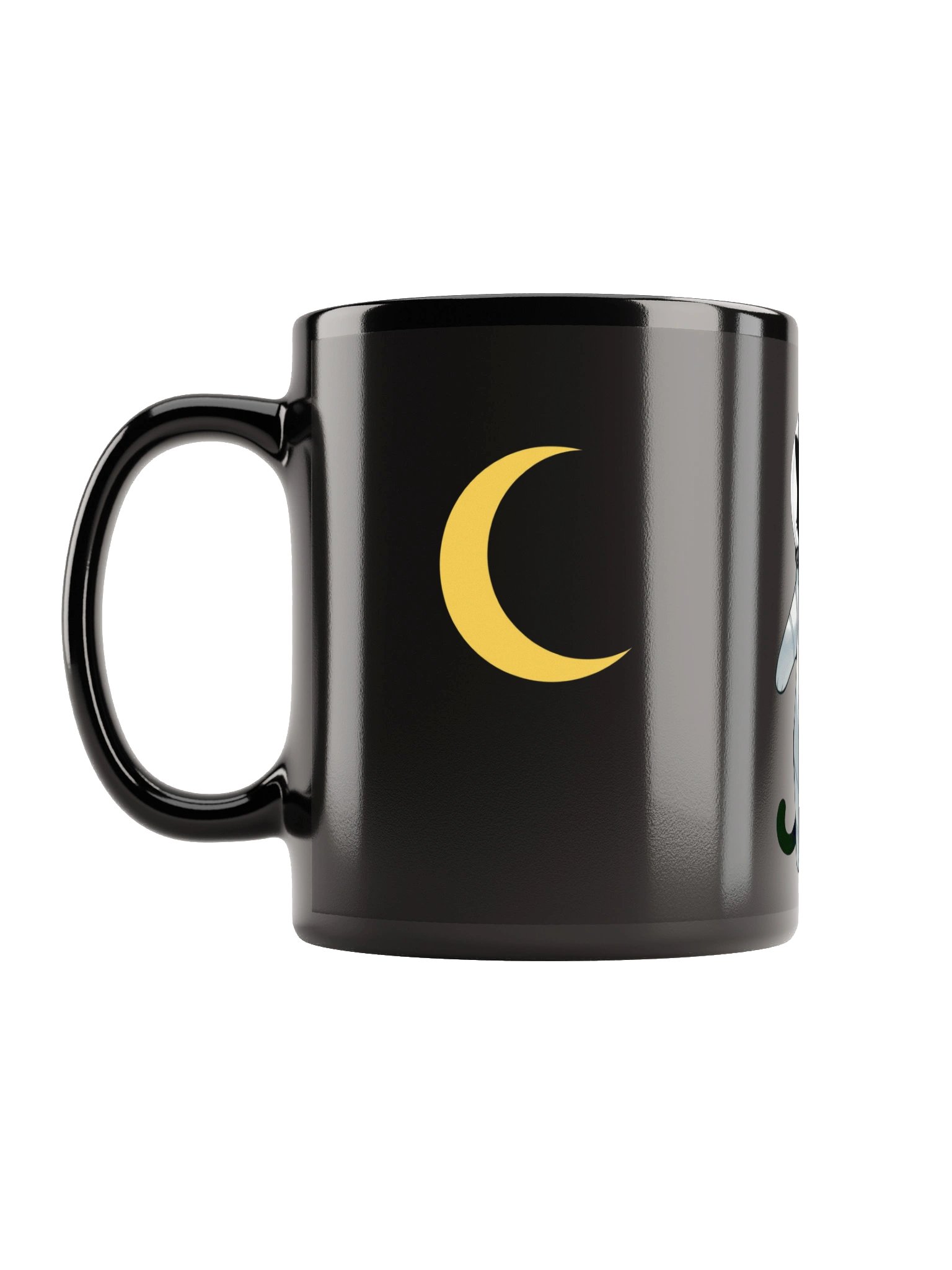 Sleepy Space Kitty Ceramic Mug product image (6)