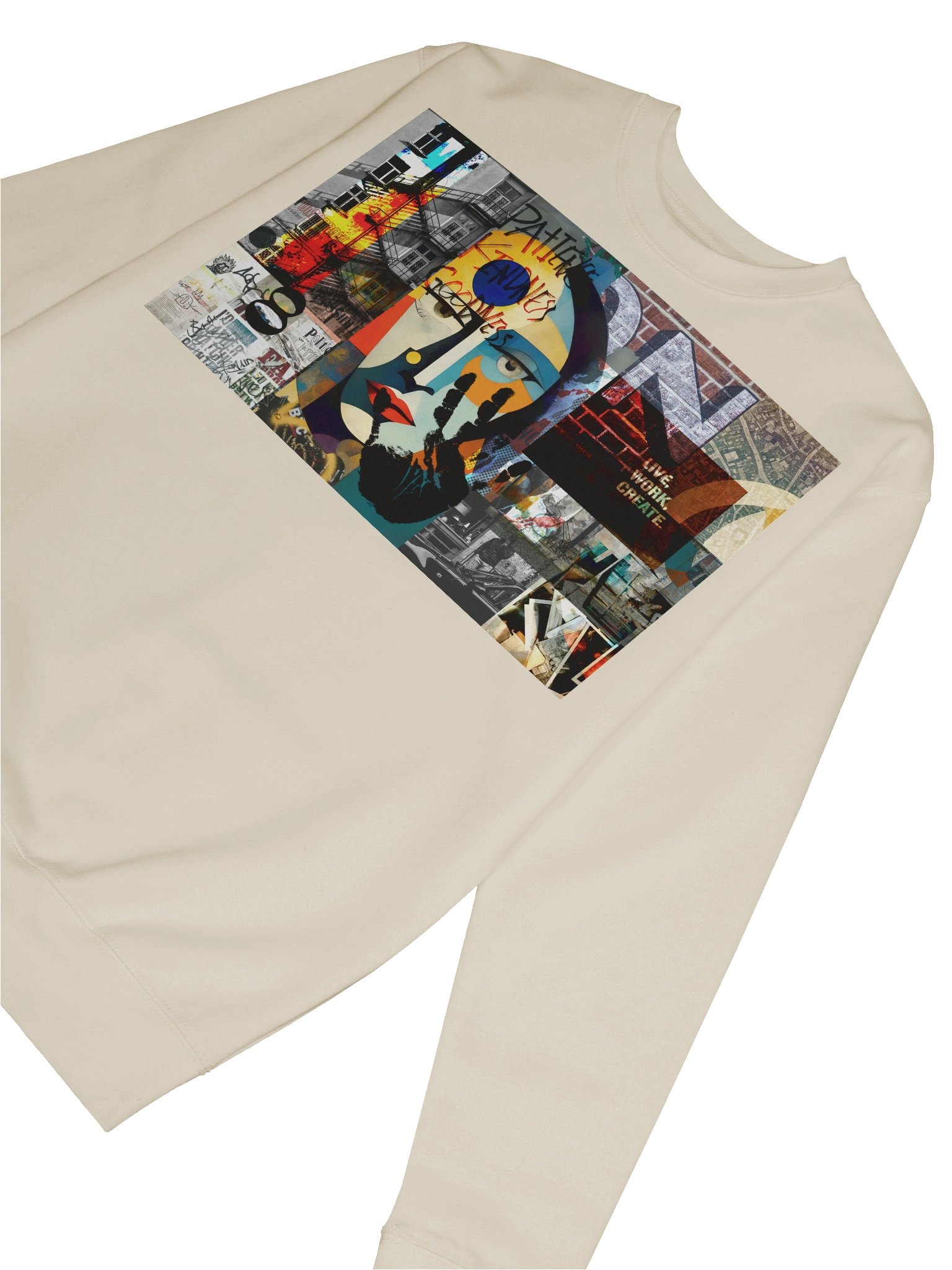 'Live, Work, Create' by Edward Martin Premium Sweatshirt product image (119)