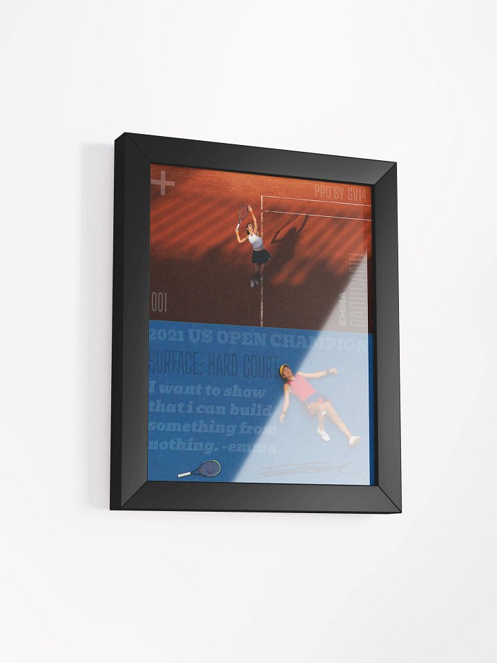 21' RADUCANU SIGNED FRAME product image (1)