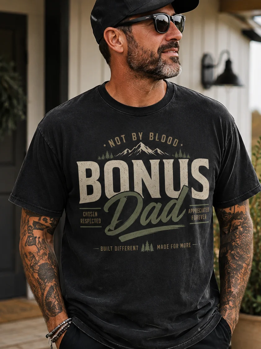 Bonus Dad Vintage Quote Tee product image (2)