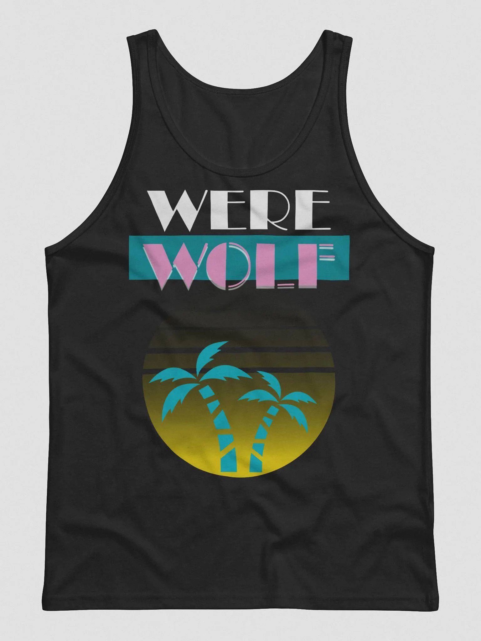 Were Wolf jersey tank top product image (2)