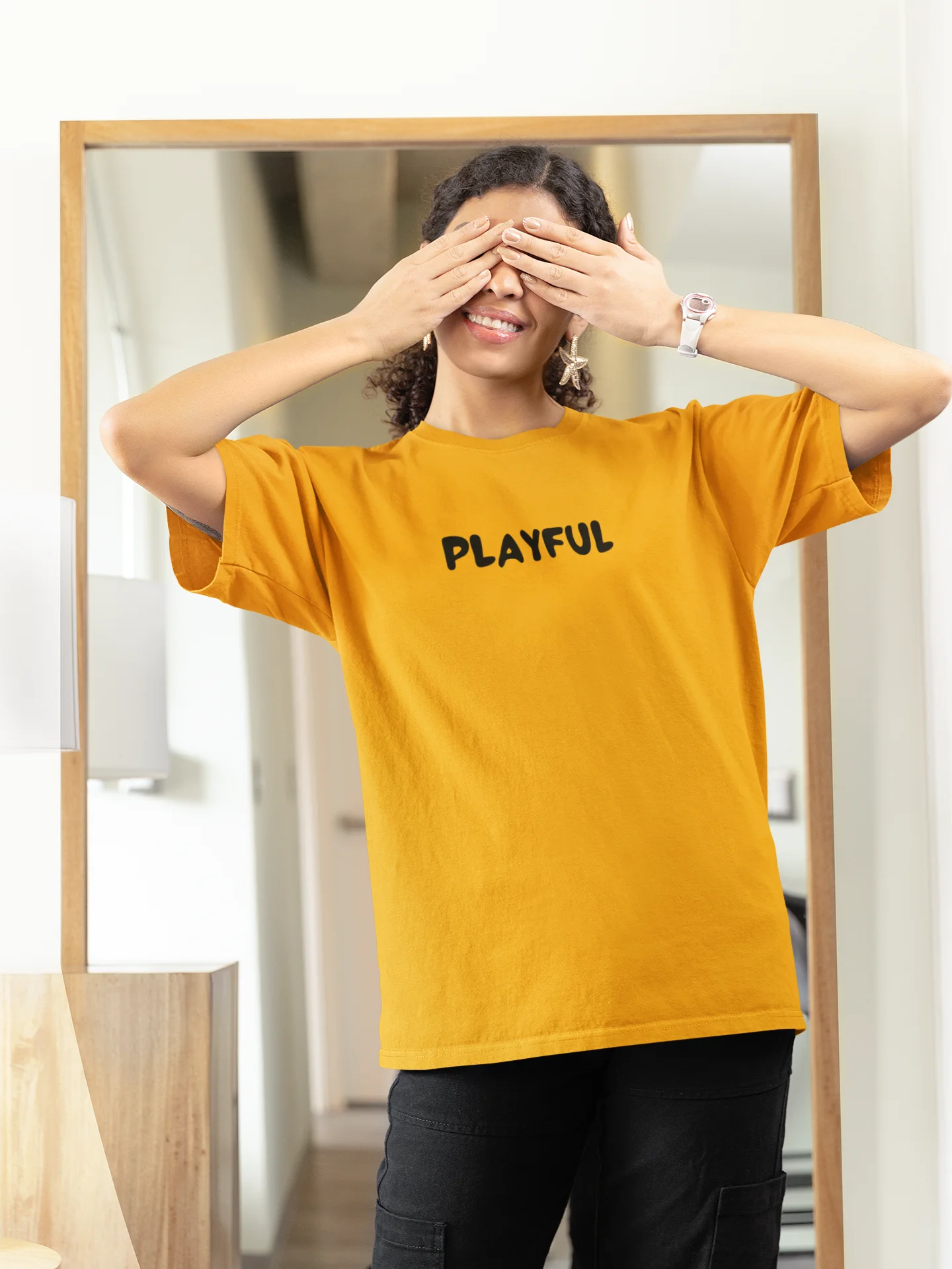 “Playful” My Vibe Cotton T-Shirt product image (1)