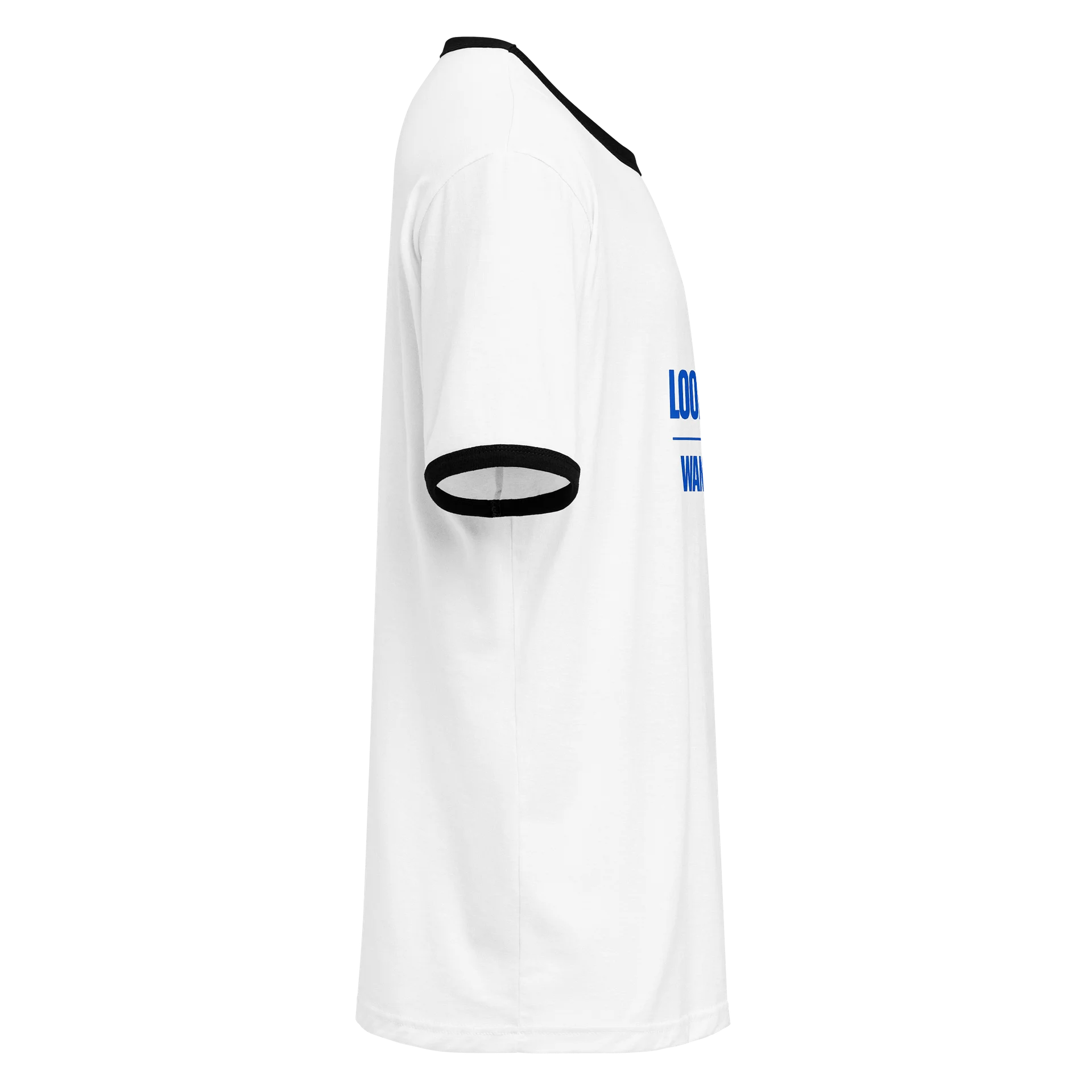 Look At God Ringer Tee Blue Edition product image (4)