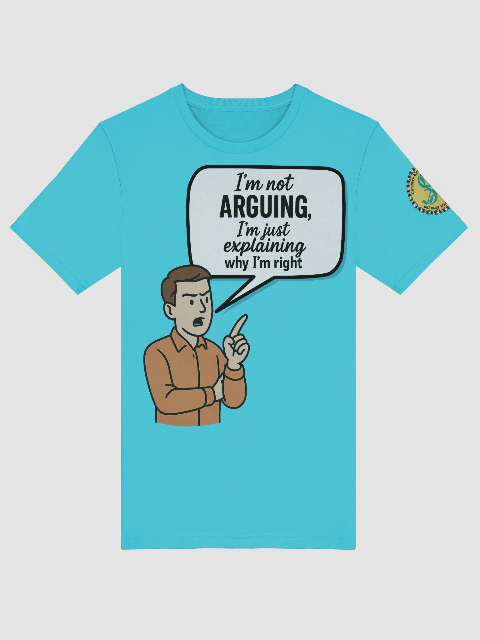 I'm not Arguing (Male) Bella+Canvas Supersoft T-Shirt Colors (6) product image (41)
