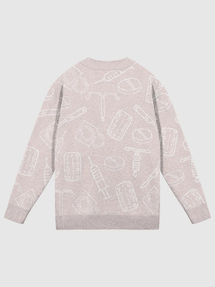 birth control icons (light pink cardigan) product image (2)