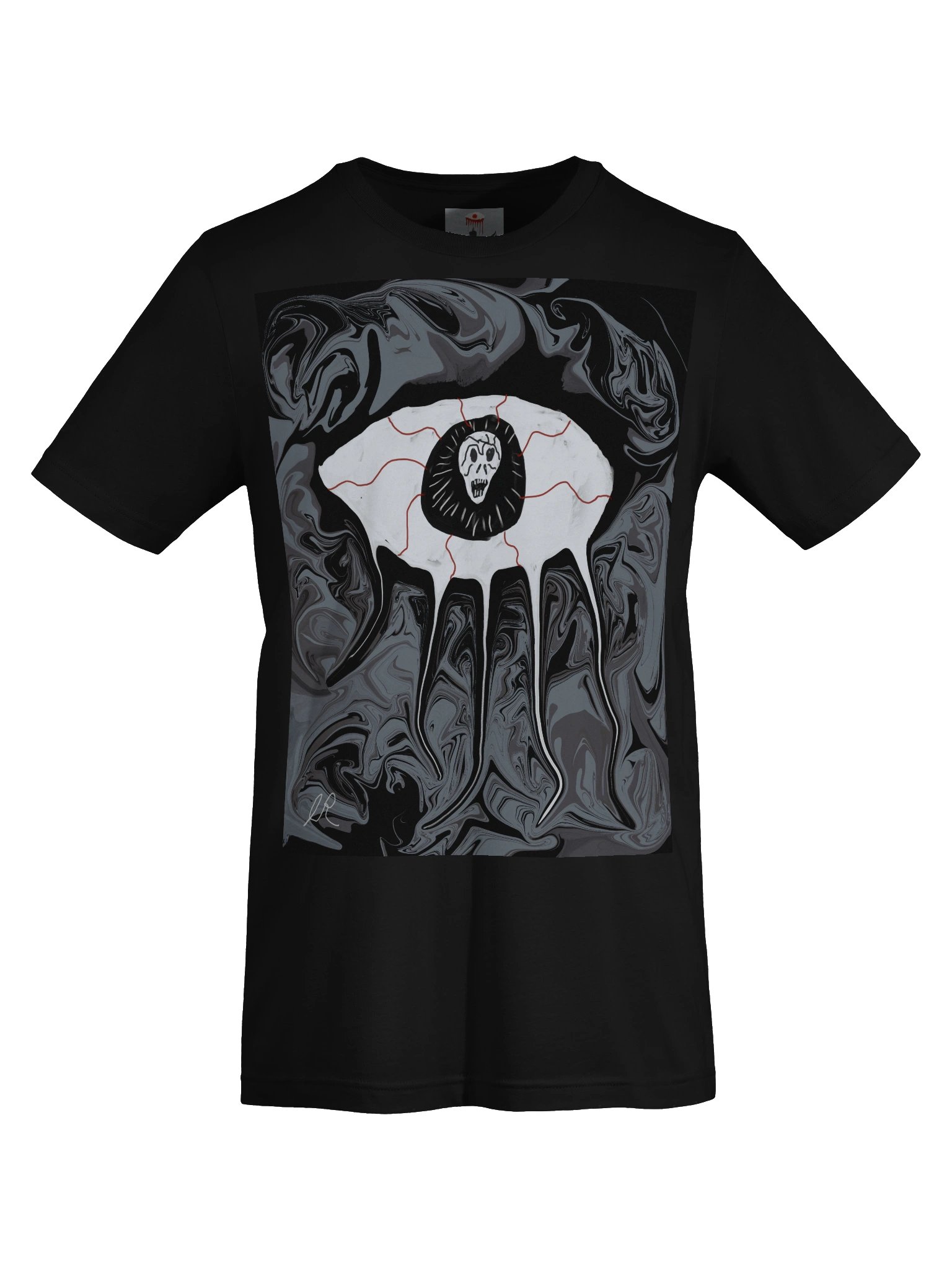 Surreal Skull Eye Tee product image (5)