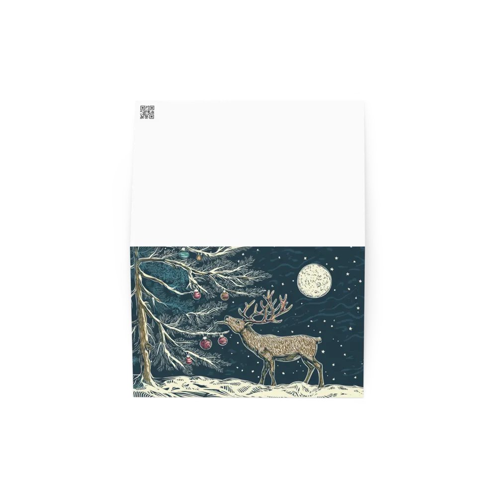 Starry Reindeer Greeting Card product image (3)