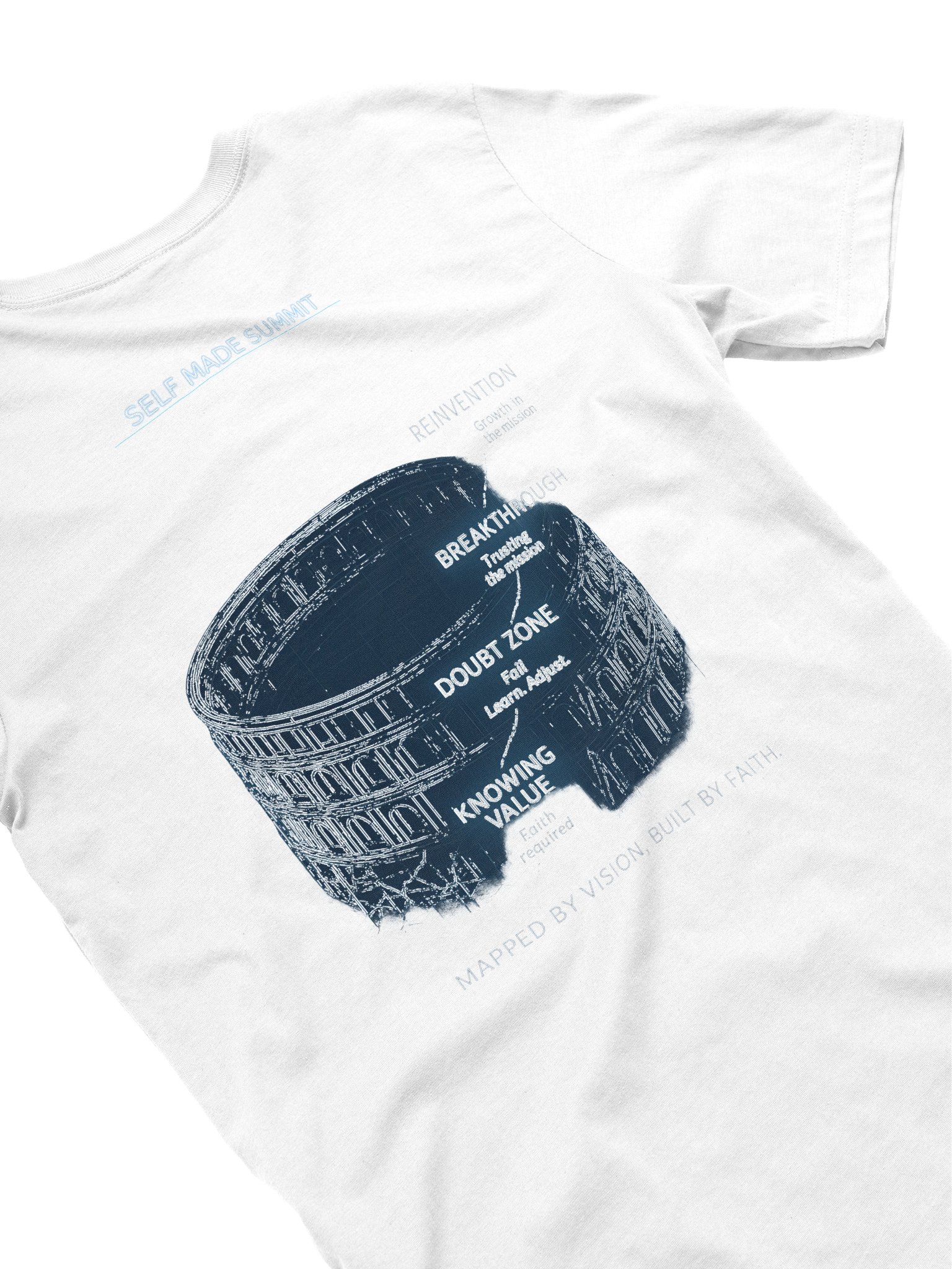 FIND BUILD REPEAT T-Shirt – Blueprint Glow Edition | IT’S A PROBLEM!® product image (13)