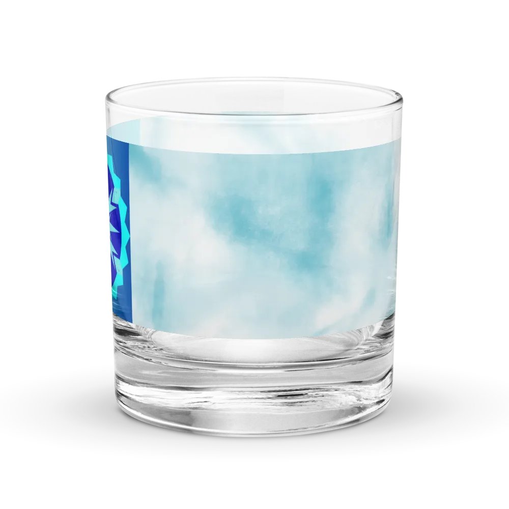 snowflake Rocks Glass product image (2)
