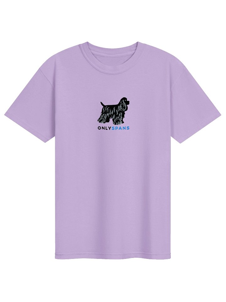 Only Spans T-Shirt(Embroidered) of an American Cocker Spaniel(Black) product image (41)